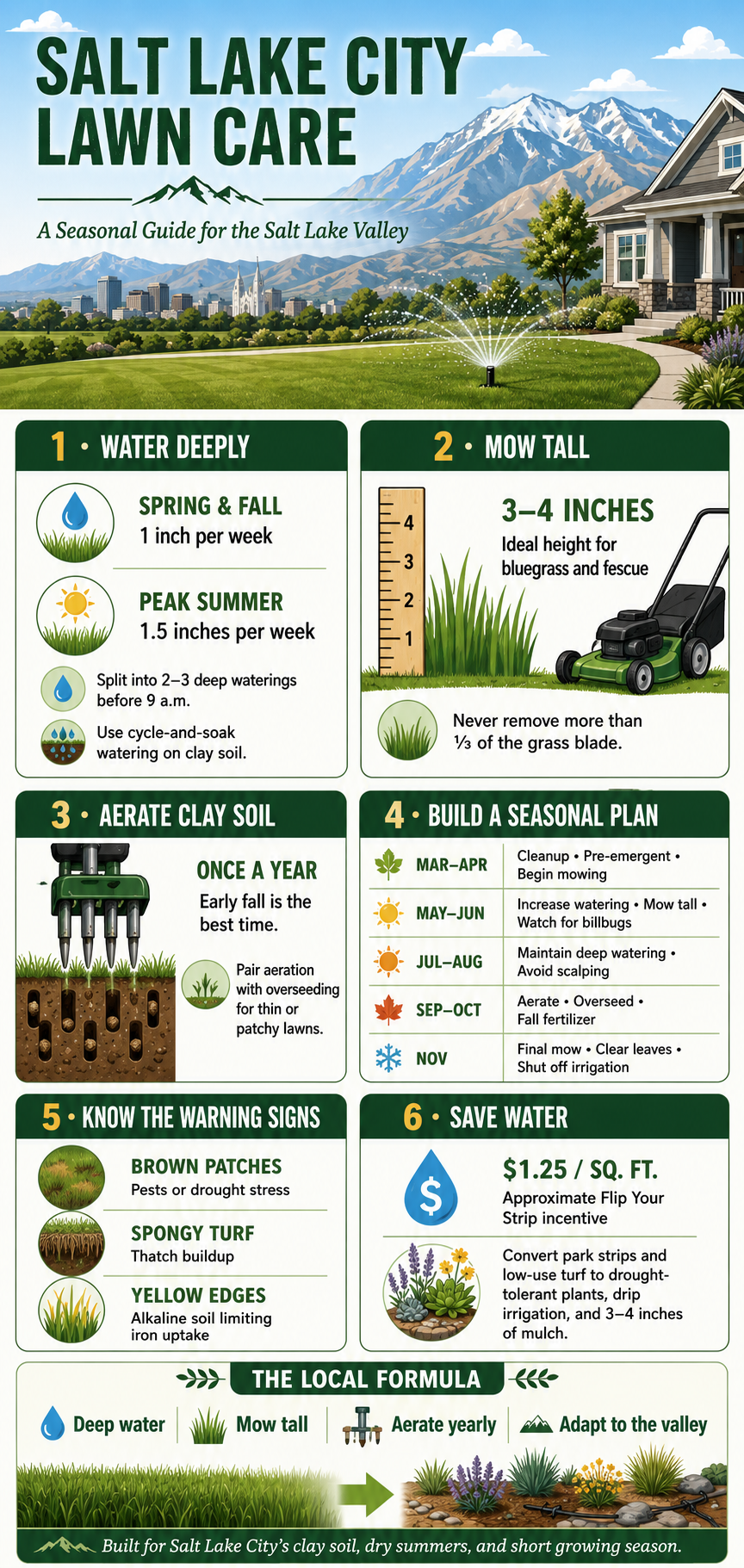 Salt Lake City lawn care tips guide